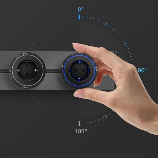 Трековая система с розетками, розетка-трек, шинопровод 50 см + 3 розетки view-2