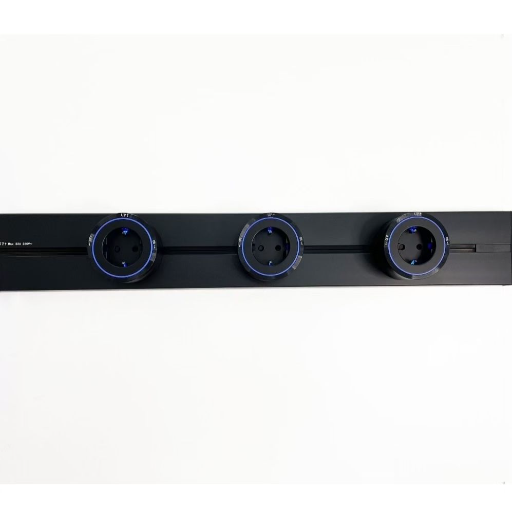 Трековая система с розетками, розетка-трек, шинопровод 50 см + 3 розетки view-5