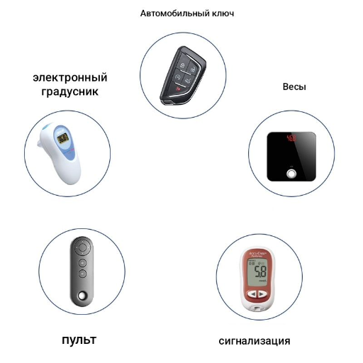 Литиевая батарейка FreeGo CR2430 3v view-3