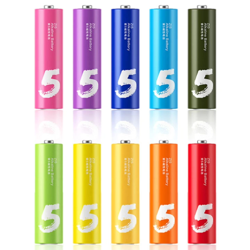 Батарейка Xiaomi Rainbow 5 АА щелочная (алкалиновая) пальчиковая title