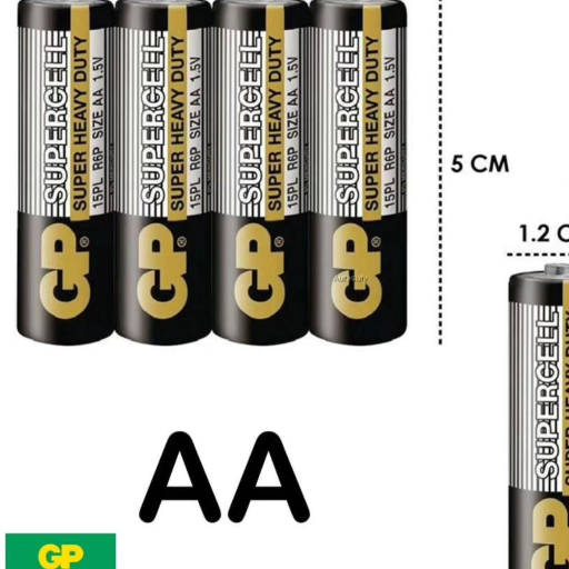 GP Supercell Батарейка AA, Солевой тип, 1,5 В ("Пальчиковые") view-2