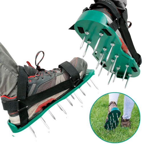 Аэратор для газона, накладка для обуви при заливке пола view-6
