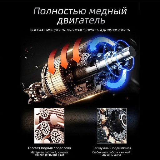 Беспроводной электрический триммер для травы, газонокосилка на аккумуляторе (с колесами) view-7