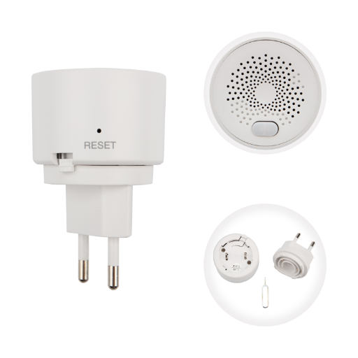 Датчик природного газа (метана) в розетку, Zigbee view-6