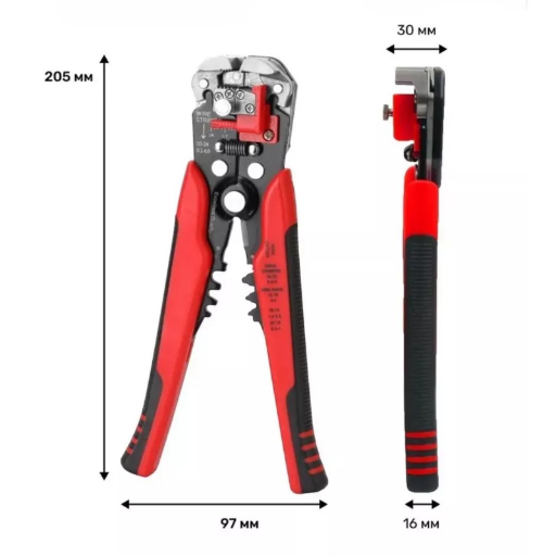 Клещи для снятия изоляции (кремпер) view-2