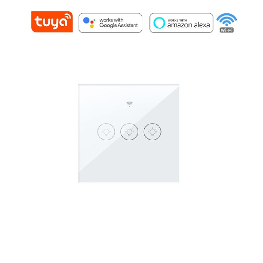 Умный сенсорный выключатель, Wifi (трехклавишный) view-7