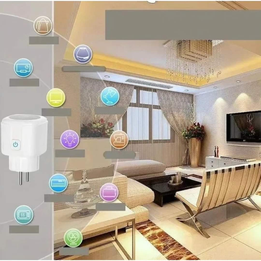 Умная розетка с голосовым управлением 16А, ZigBee (Smart Thing) view-2