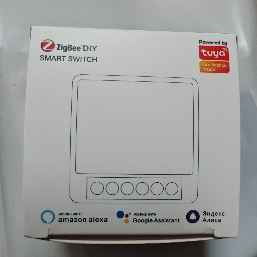Умное реле двухконтактное 16 А, Zigbee title