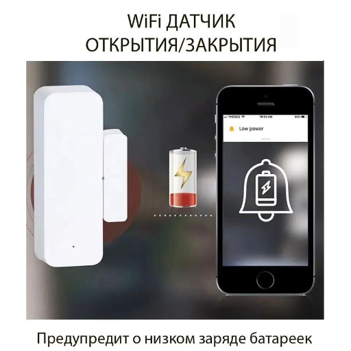 Датчик открытия двери и окна, Wifi view-4